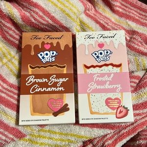 Two-faced, eyeshadow, palette, pop, tart, limited edition, never used before